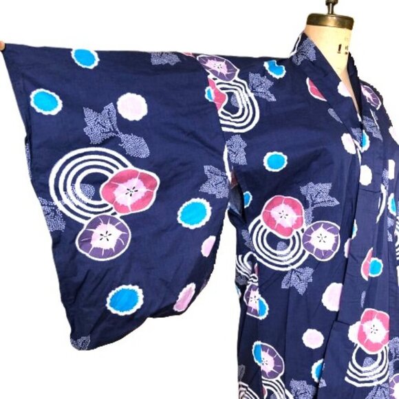 Vintage kimono, duster cover maxi new with tags - Picture 9 of 16